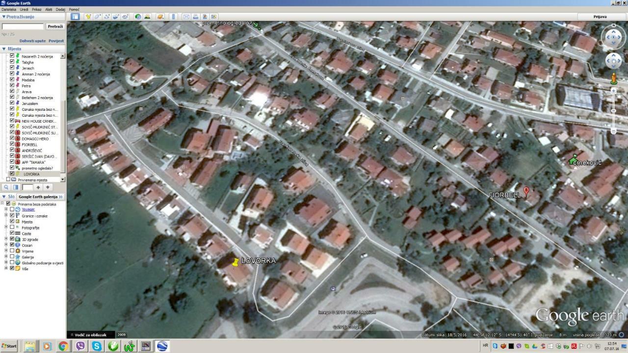 Beautiful Apartment Lovorka 6 , Baska, Krk Kültér fotó